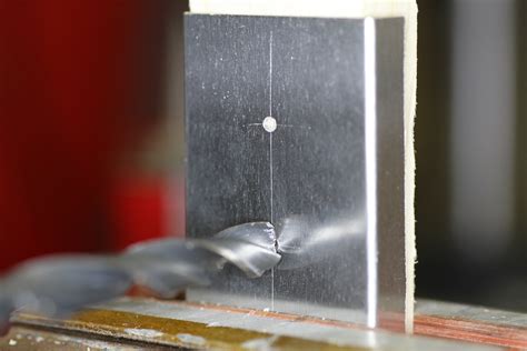 how to put threads in sheet metal|drilling screw hole in sheet metal.